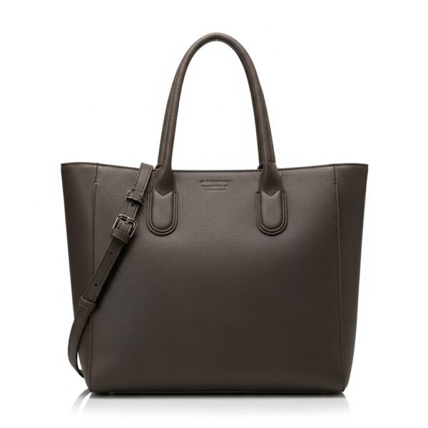 Martspot Classic Vegan Leather Tote Bag | Large Shoulder Bag for Work & Travel