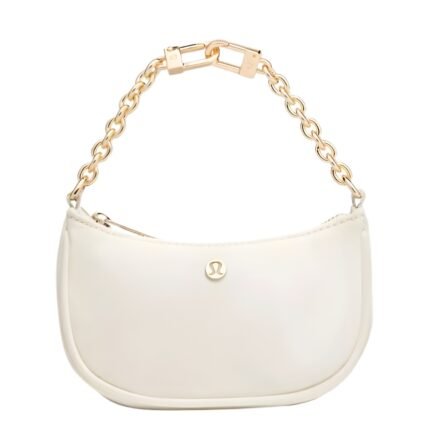 Elegant Ivory Chain Handle Shoulder Bag for Women