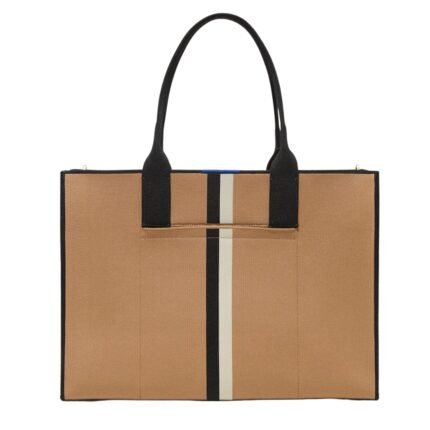 Large Beige Canvas Tote Bag for Women Stylish Everyday Carry